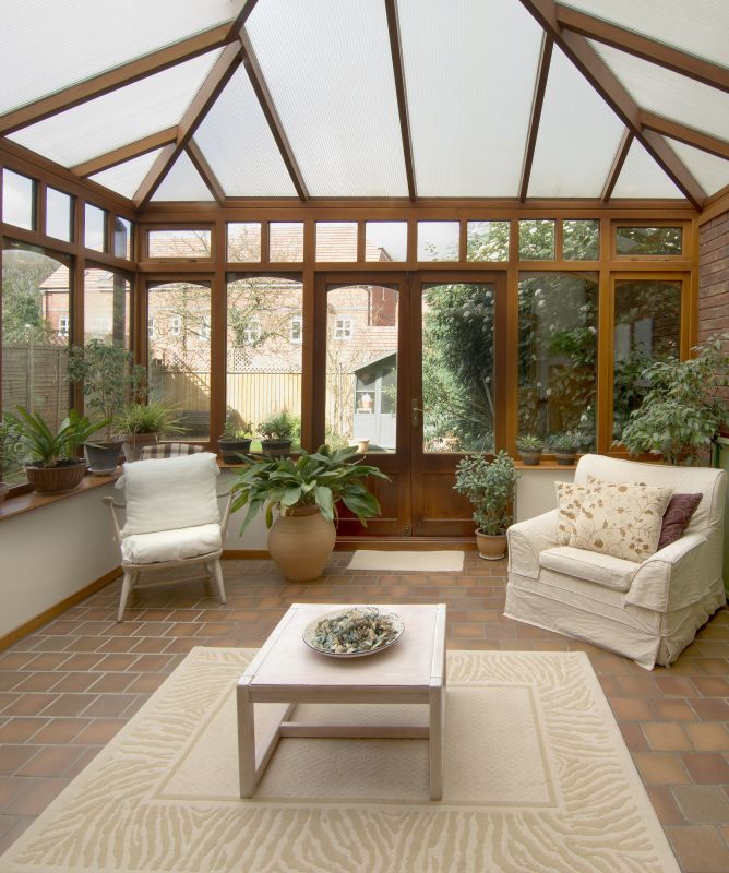 Sunroom in Spring